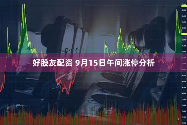 好股友配资 9月15日午间涨停分析